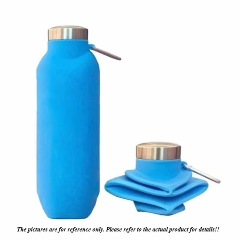 Portable Folding Silicone Sports Water Bottle