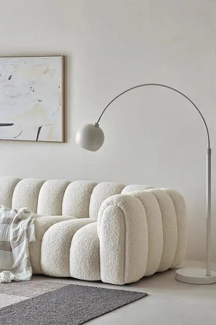 Elegant Nordic Sofa – Minimalist, Comfortable & Modern Living Room Furniture.