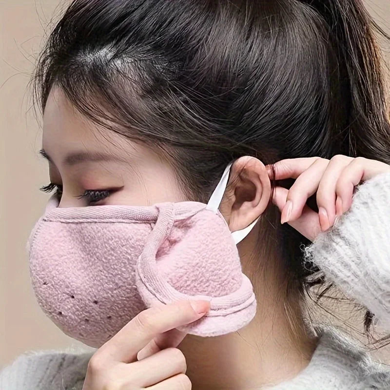 Winter Warm Full Face Mask – Windproof, Breathable & Reusable.
