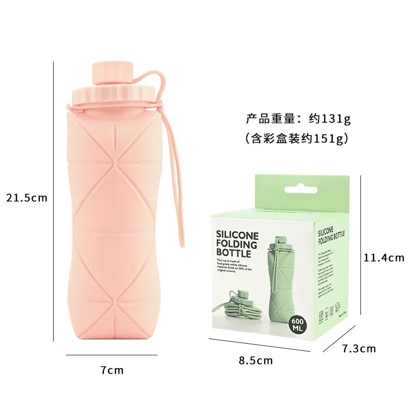 Portable Folding Silicone Cup – Large