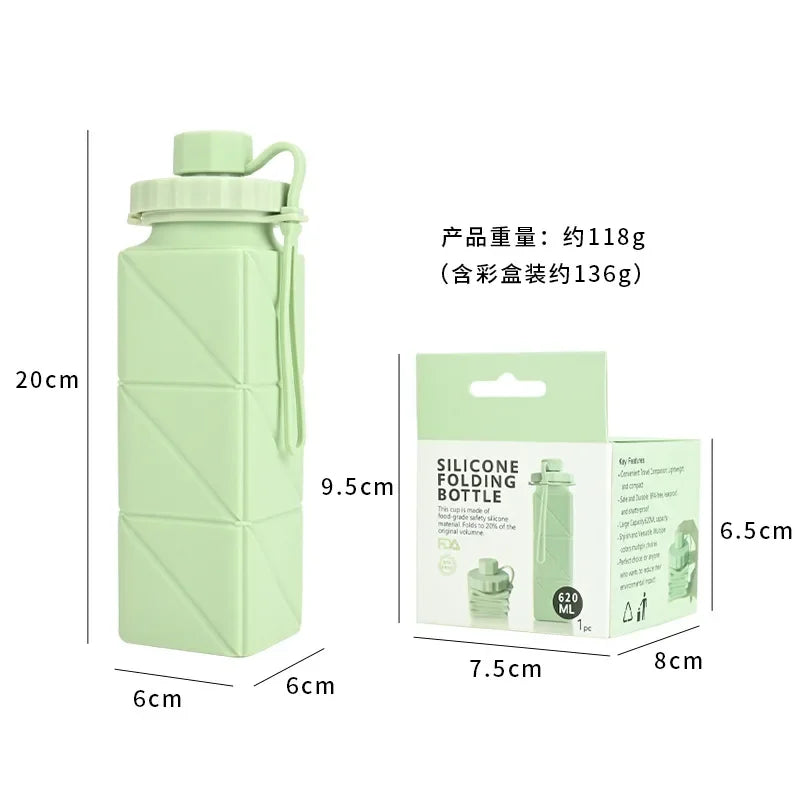 Portable Folding Silicone Cup – Large