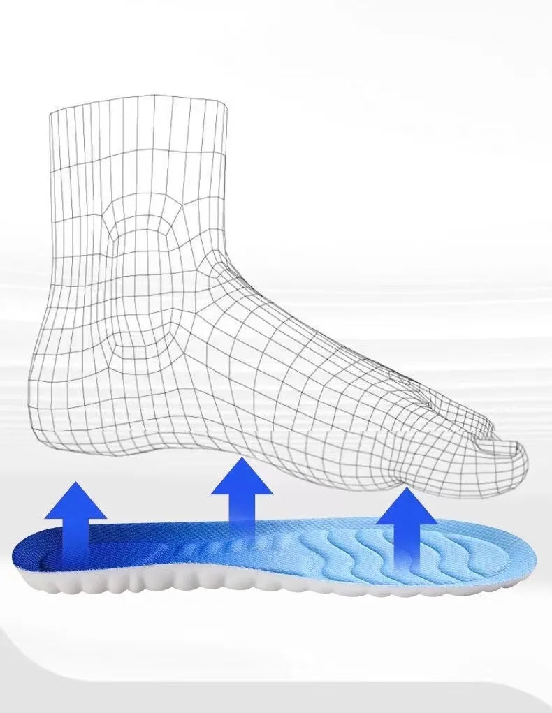 4D Cloud Sports Insoles – Soft, Breathable & Shock-Absorbing