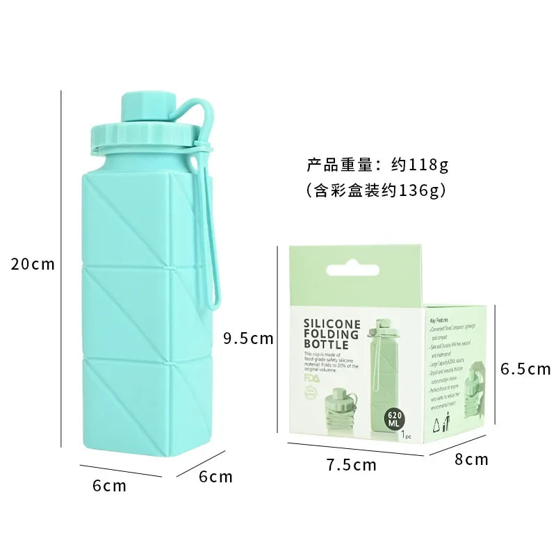 Portable Folding Silicone Cup – Large