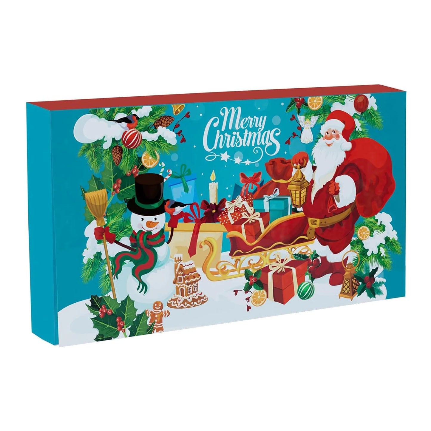 2025 Advent Calendar – 24-Day Christmas Countdown with Brain Teaser Puzzles for Kids & Adults.
