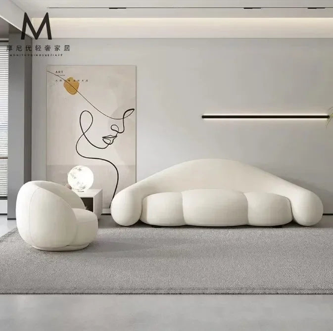 Aesthetic Cloud Sofa – Modern Living Room & Lounge Furniture.