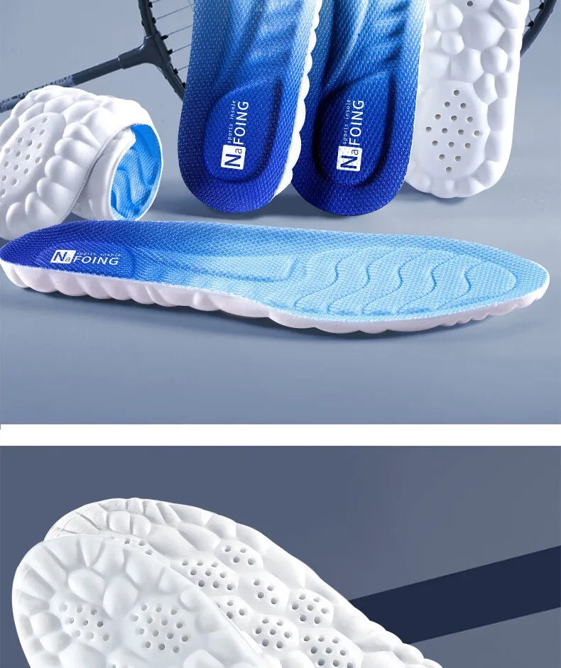 4D Cloud Sports Insoles – Soft, Breathable & Shock-Absorbing