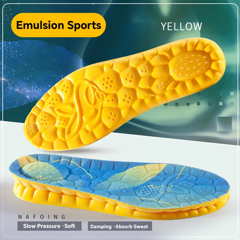 4D Cloud Sports Insoles – Soft, Breathable & Shock-Absorbing