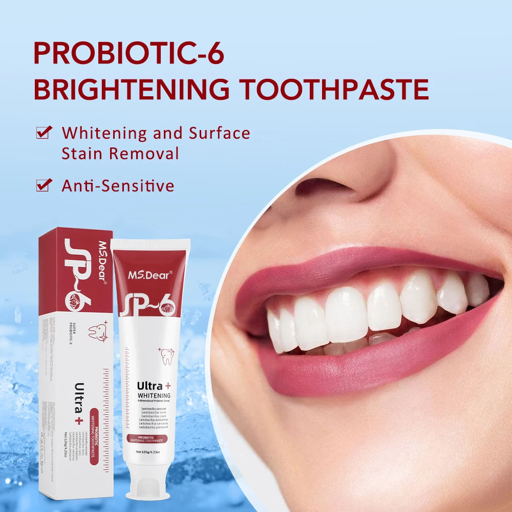 Niacinamide Whitening Toothpaste – 100g Refreshing Mint for Clean, White Teeth.