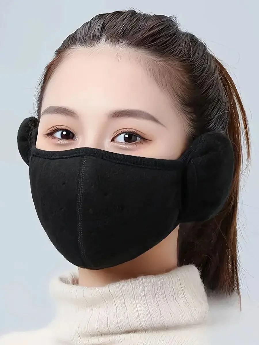 Winter Warm Full Face Mask – Windproof, Breathable & Reusable.