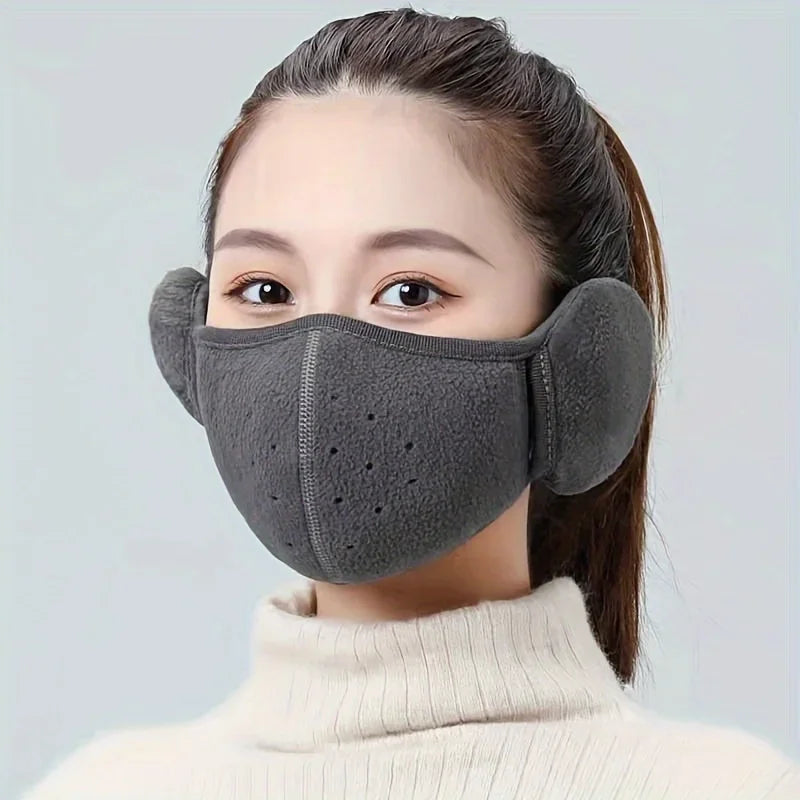 Winter Warm Full Face Mask – Windproof, Breathable & Reusable.