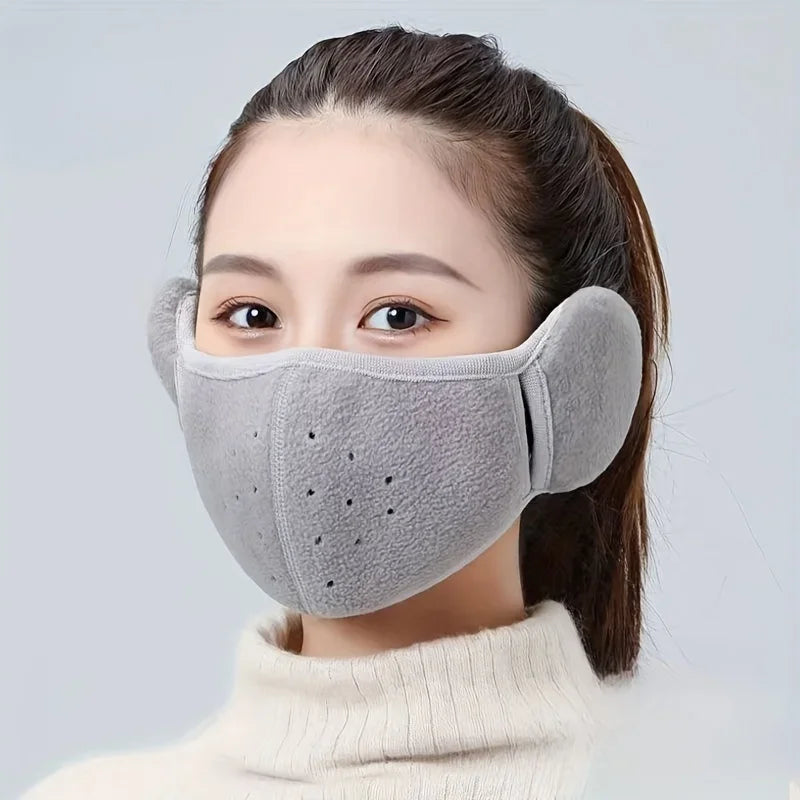 Winter Warm Full Face Mask – Windproof, Breathable & Reusable.
