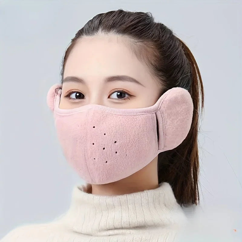 Winter Warm Full Face Mask – Windproof, Breathable & Reusable.