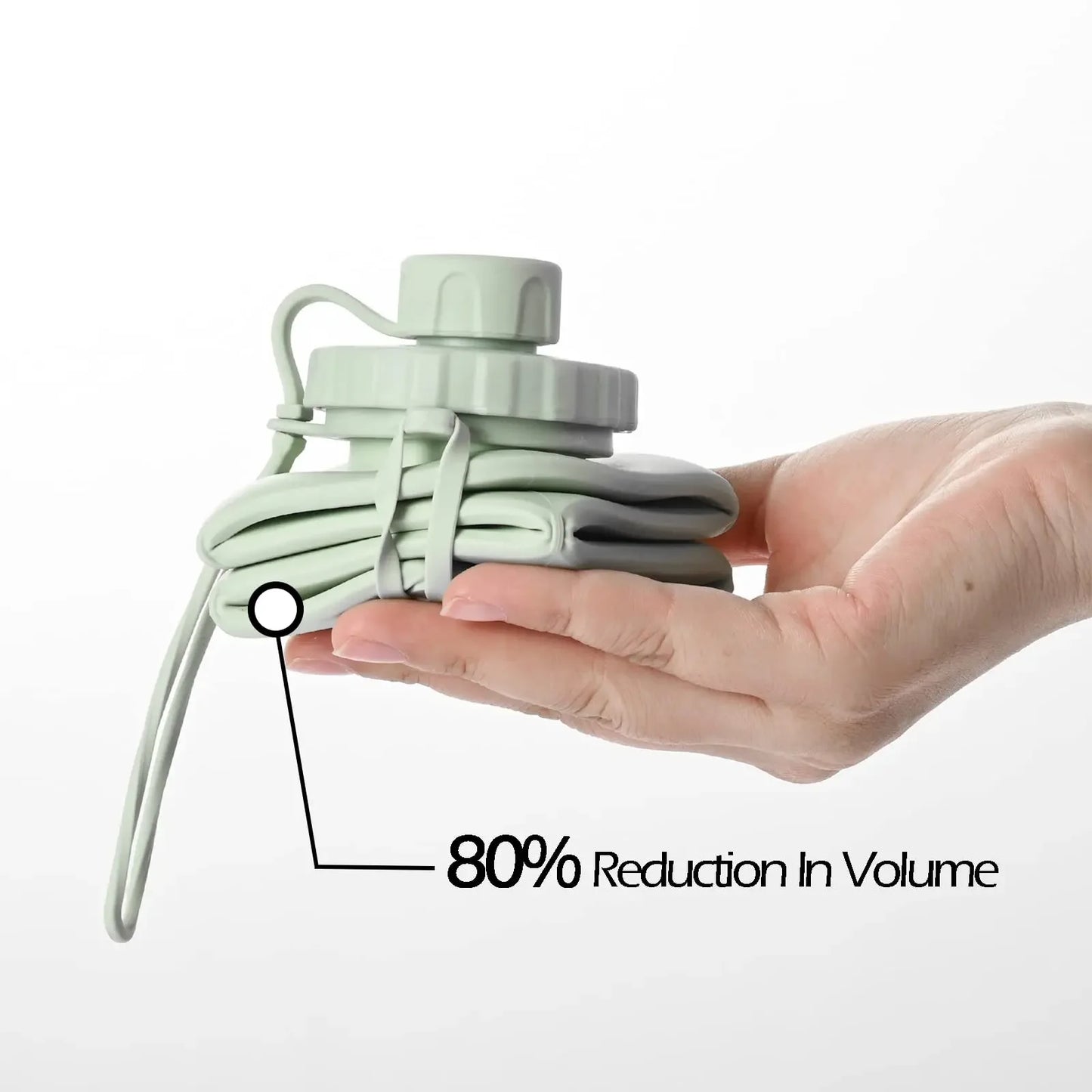 Portable Folding Silicone Cup – Large