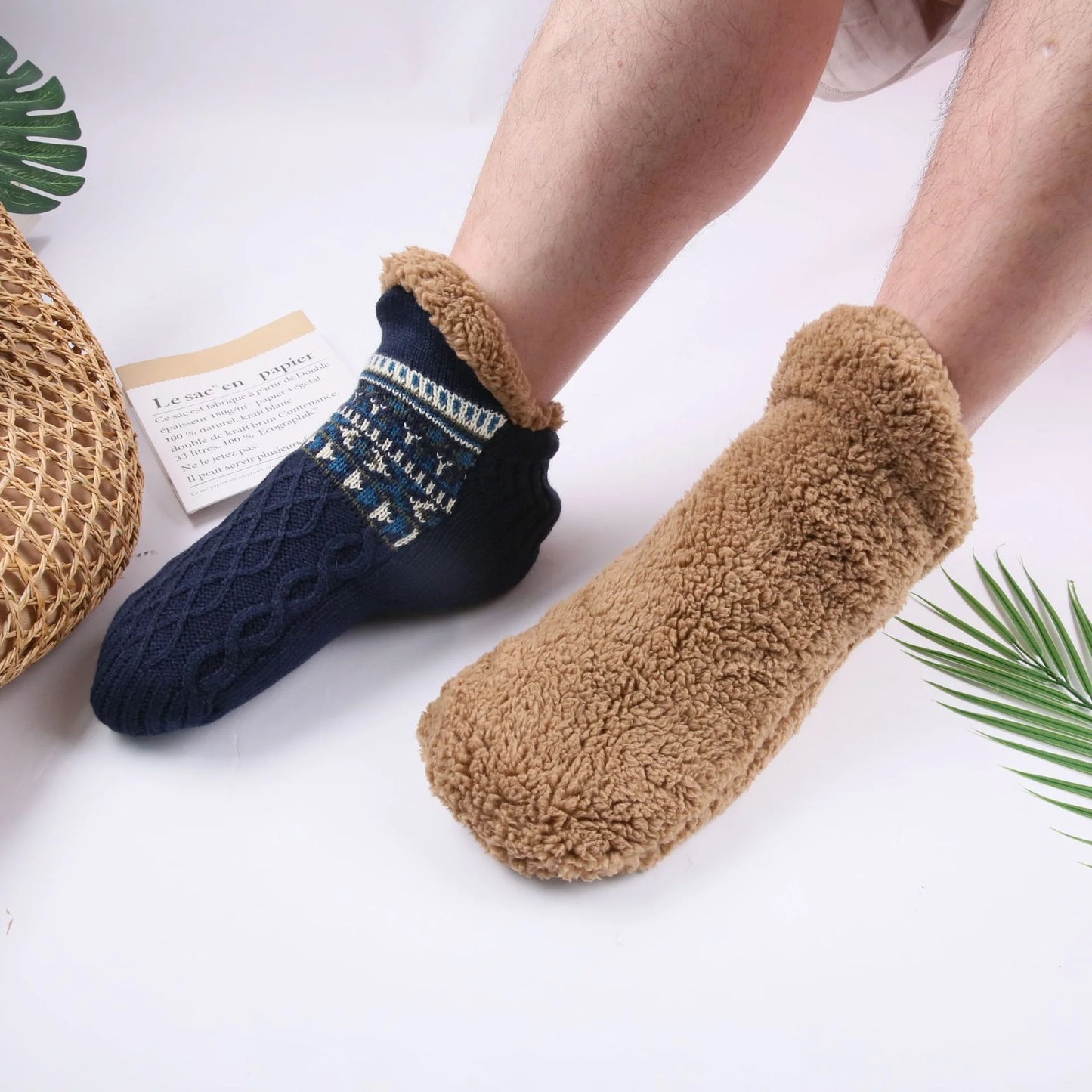 Winter Warm Non-Slip Home Socks.