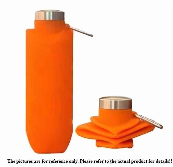 Portable Folding Silicone Sports Water Bottle