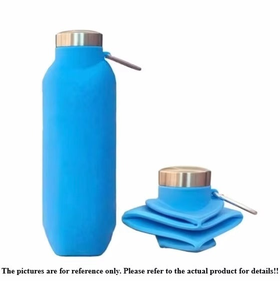 Portable Folding Silicone Sports Water Bottle